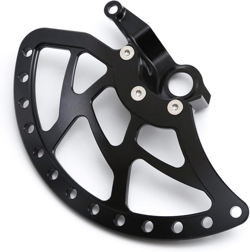 DEFUMP PROCNC Front Brake Disc Rotor Guard Brake Disc Cover Protector Fit for Surron Ultra Bee (Black) - Image 4